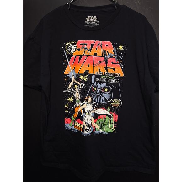 Star Wars Vintage  Comic T-Shirt - Picture 1 of 3